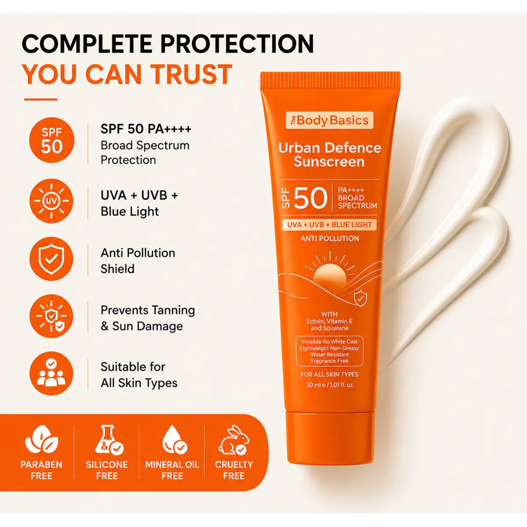 Urban Defence Sunscreen SPF 50 PA++++ with Ectoin – 30 ml