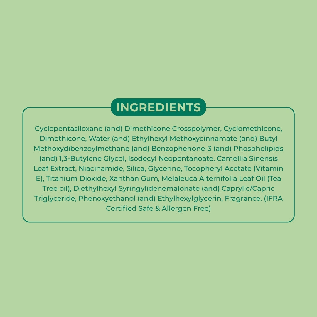Moody AcneXpert Mattifying SPF 50 PA ++++ Niacinamide for Oil & Acne Control 30 ml | Pack of 1