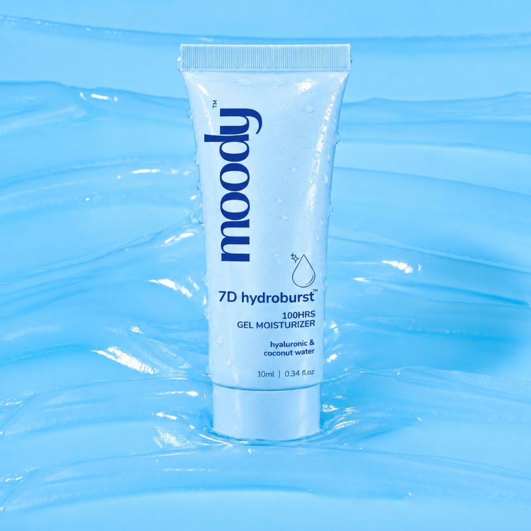 Moody Hydro Burst Water Gel Moisturizer 10ml | Pack of 2