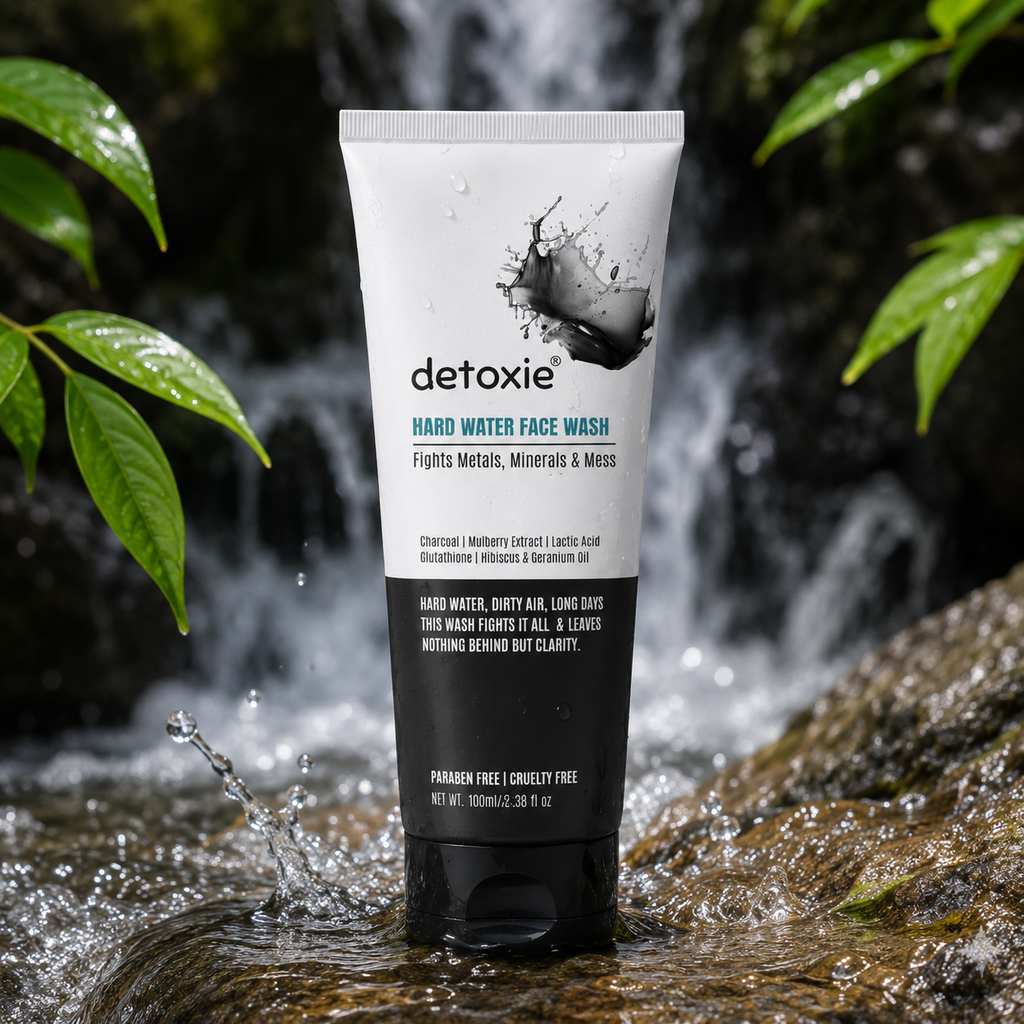 Detoxie Charcoal Face Wash with Charcoal & Mulberry Extract-100 ML