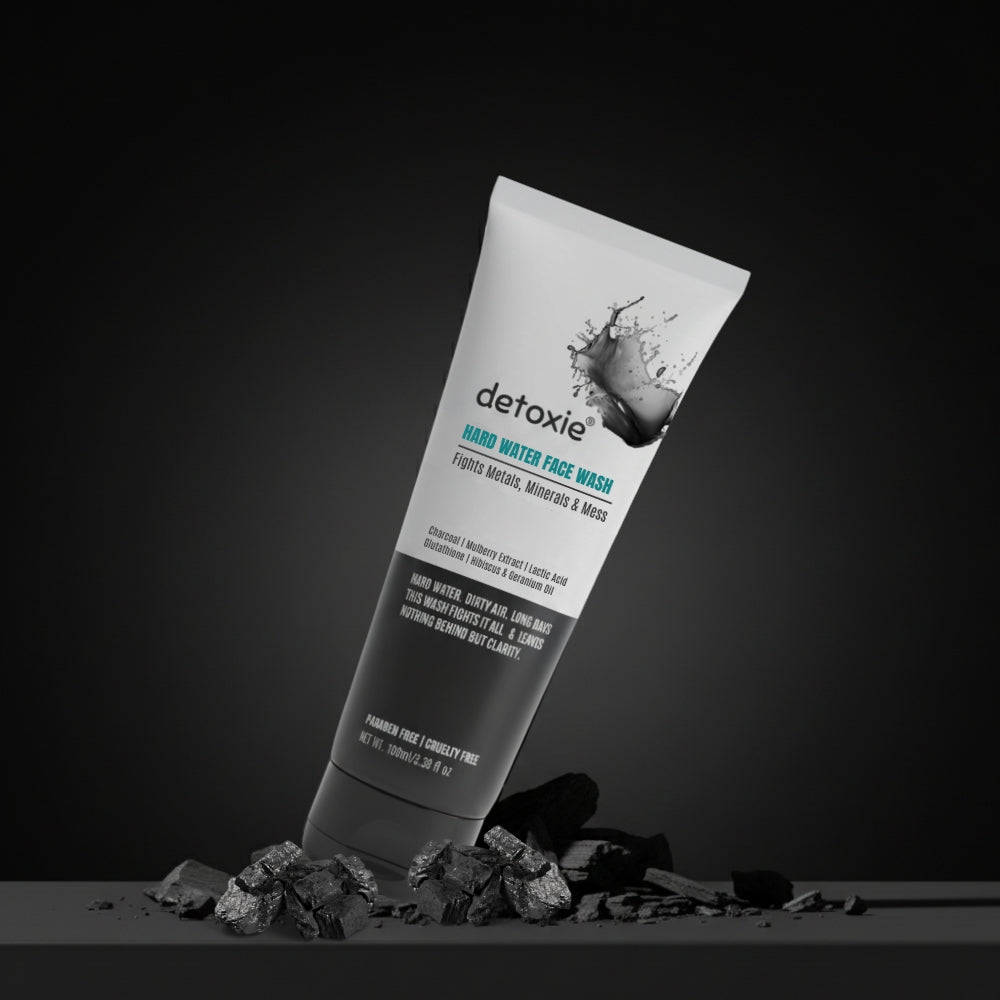 Detoxie Charcoal Face Wash with Charcoal & Mulberry Extract-100 ML
