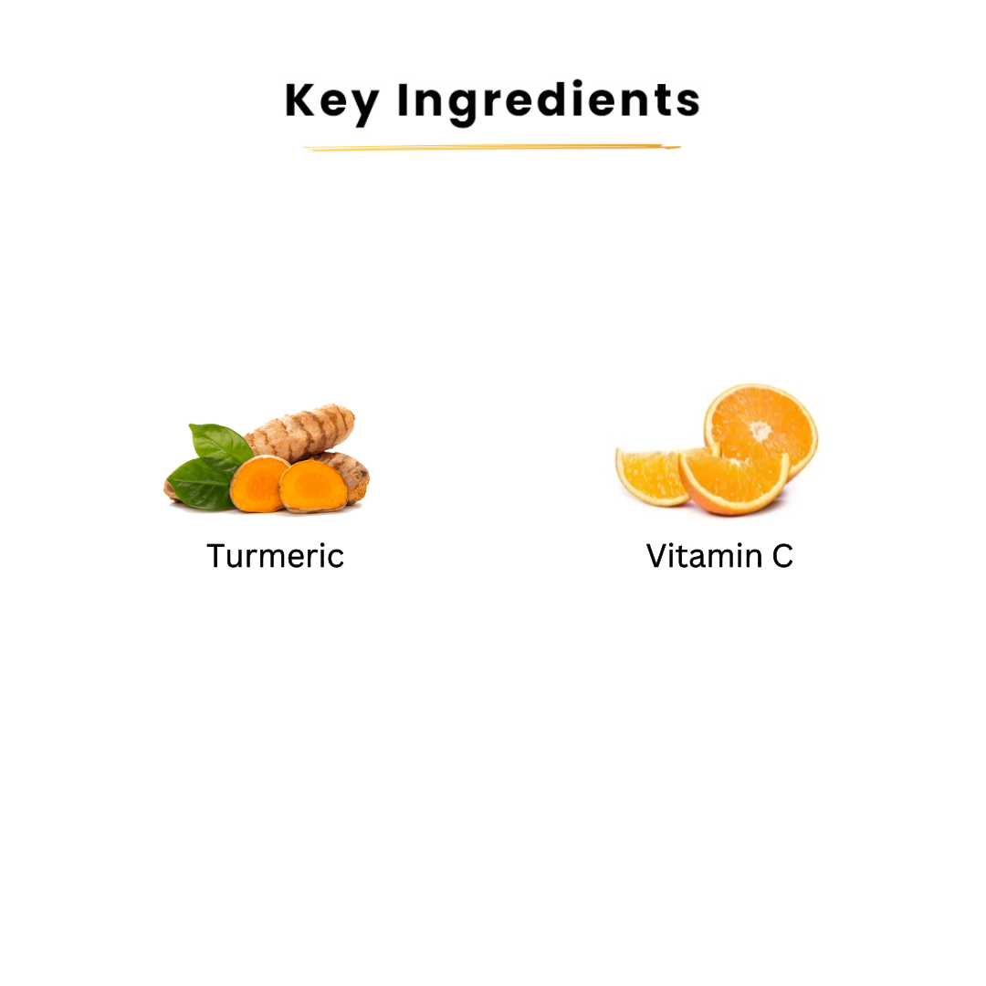 Vitamin C & Turmeric Face Wash | Gives Glowing Skin & Reduces Dark Spots-50ml | Deal