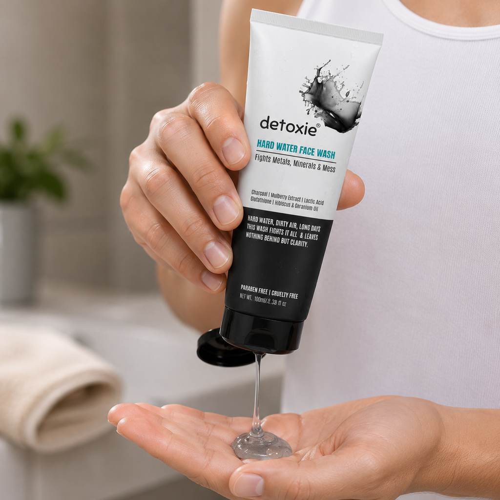Detoxie Charcoal Face Wash with Charcoal & Mulberry Extract-100 ML