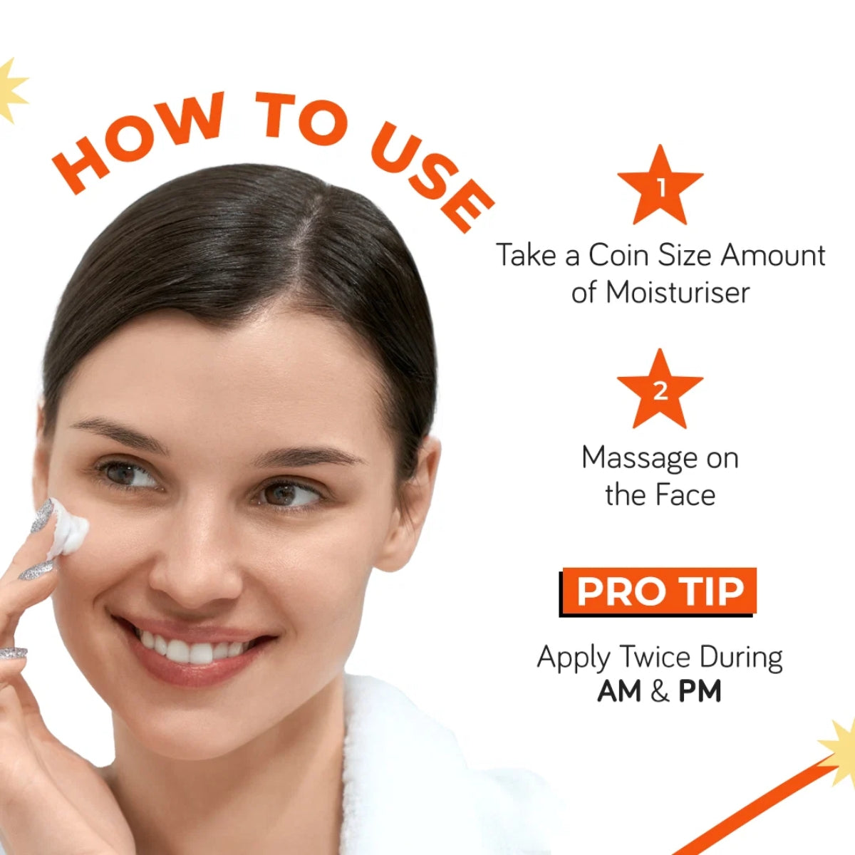 Moody Vitamin C Brightening Face Moisturizer 10ml | Pack of 2