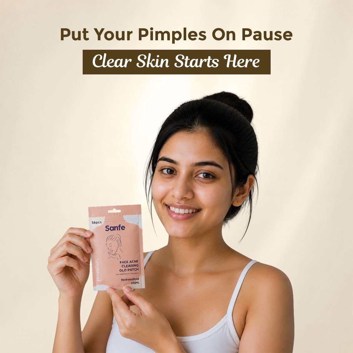 Face Acne Clearing Glo Patch - Pack of 36