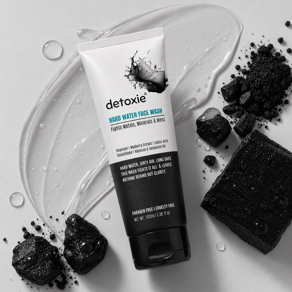 Detoxie Charcoal Face Wash with Charcoal & Mulberry Extract-100 ML