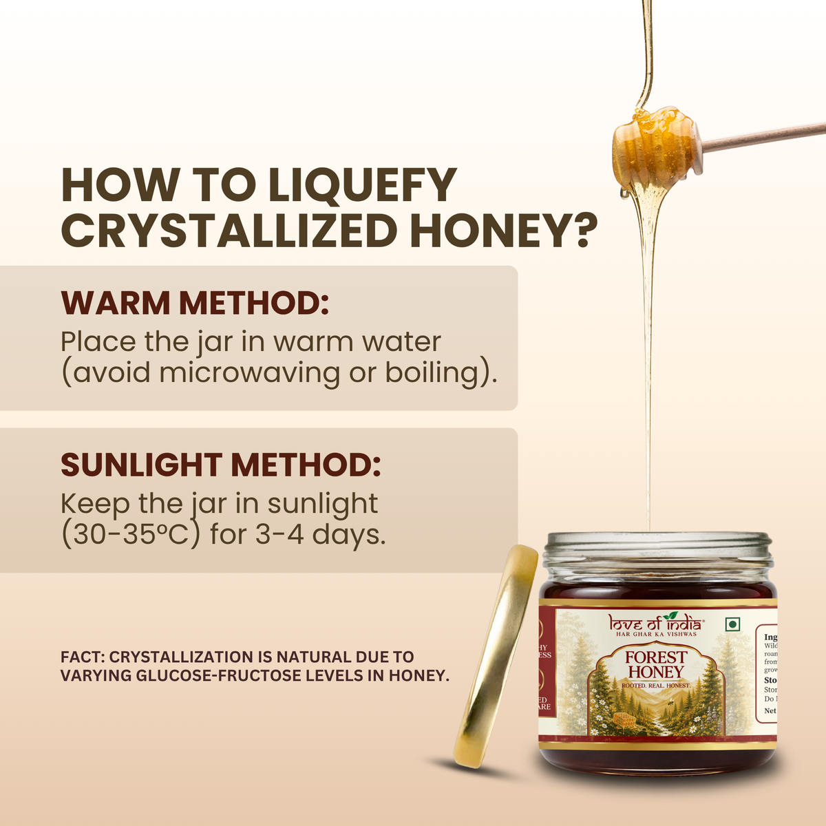 Forest Honey (Raw, Unfiltered, Unprocessed & Non-Pasteurised) 400gm