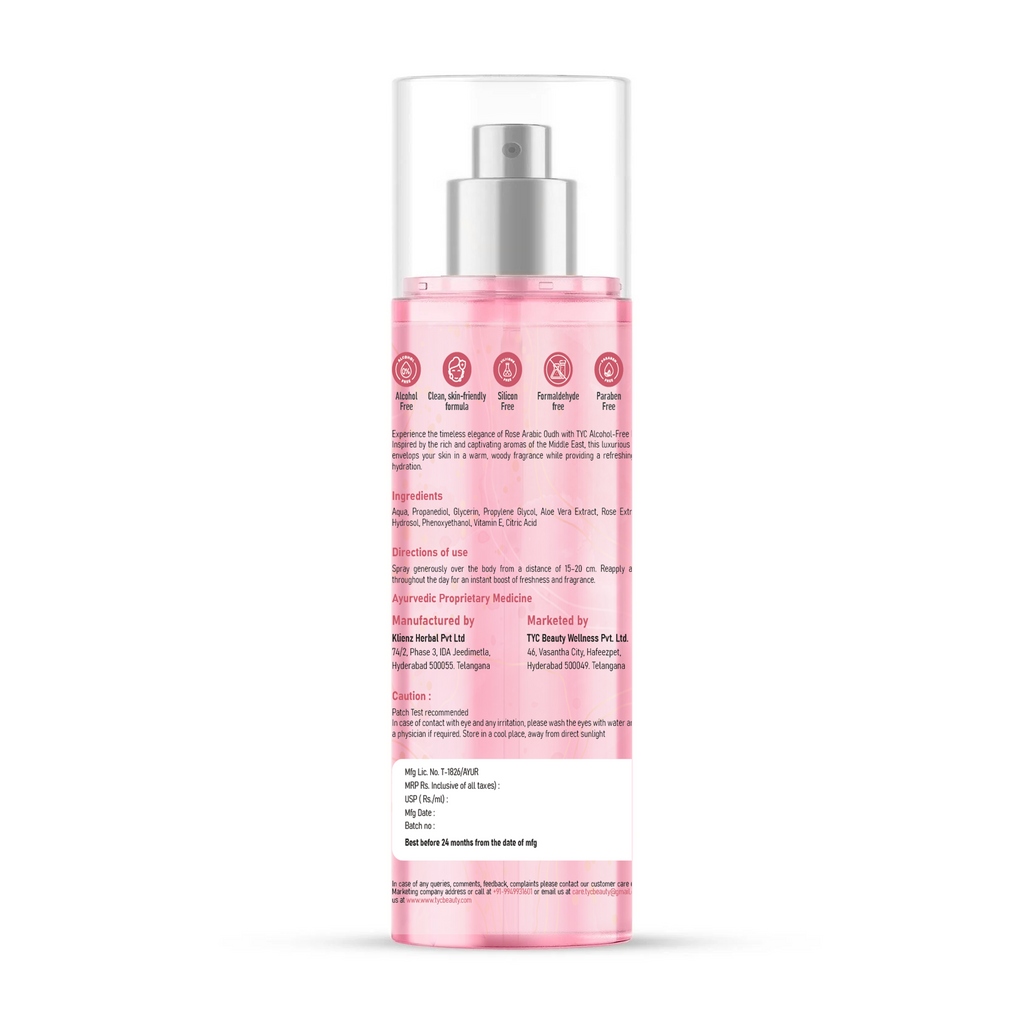 TYC Arabic Oudh Body Mist
