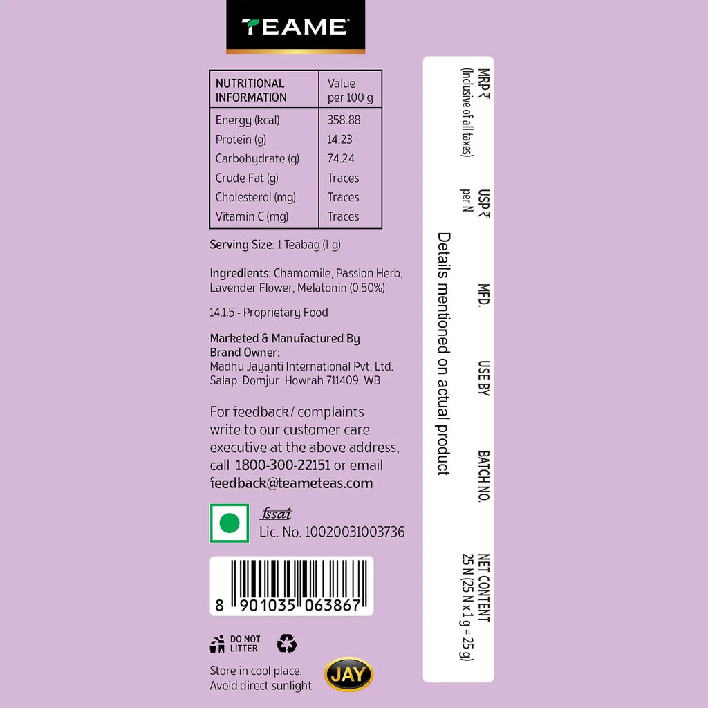 Chamomile Sleep Infusion