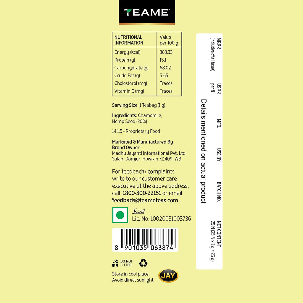 Hemp Chamomile