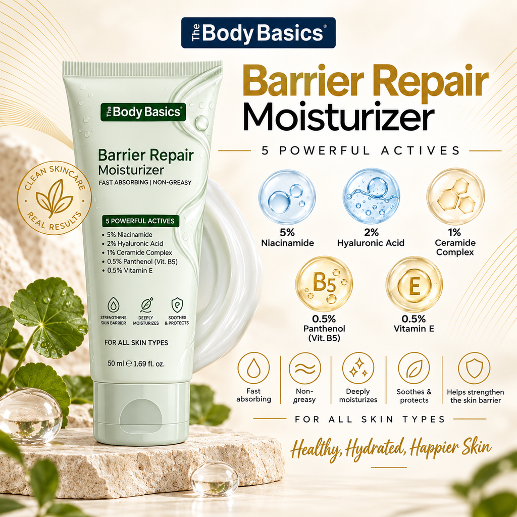 Daily Face & Body Care Kit | Hydrating Cleanser, Barrier Moisturizer & Vitamin C Body Wash