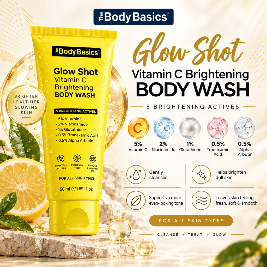Daily Face & Body Care Kit | Hydrating Cleanser, Barrier Moisturizer & Vitamin C Body Wash