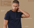Sustainable Round Neck T-shirt | Navy Blue