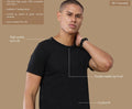 Sustainable Round Neck T-shirt | Black