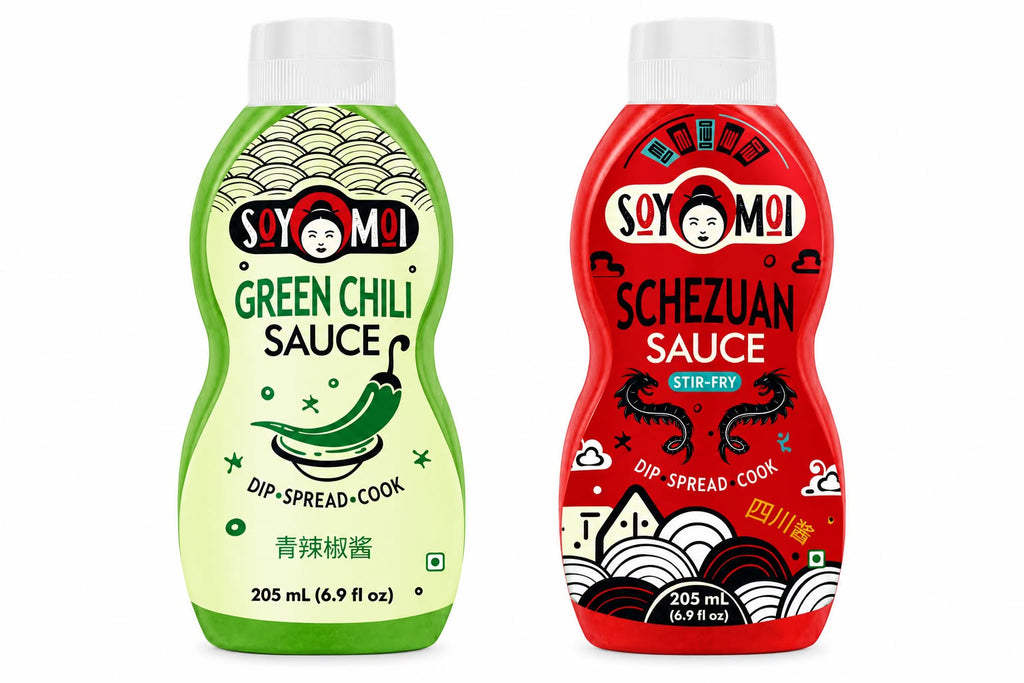 Green Chilli Sauce_220g & Schezuan Sauce_220g